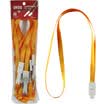 Excellent&easy UHOO 6712 candy color card sets of lanyards do not fade silk texture yellow 12 card card card work card card card badges