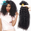 7A Peruvian Virgin Hair Curly Weave Human Hair 4 Bundle Deals Unprocessed Virgin Hair Wet And Wavy Human Hair Kinky Curly
