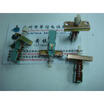 Self-locking switch keyboard switch with 2 rows X6 foot frame