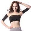 Miss Yu Zhaolin Shaping thin arm sleeve stretch breathable light arm sleeve black One Size Color code