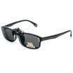 Momo polarizer clip sunglasses sunglasses sunglasses glasses clip anti-glare black gray - dark