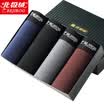 BEJIROG Mens Cotton Boxer Briefs 4pcs Assorted Colors