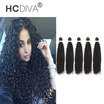 HCDIVA Brazilian Kinky Curly Virgin Hair Kinky Curly Hair Top Grade Virgin Unprocessed Human Hair 5 Bundles Virgin Brazilian Hair