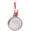 Jingdong Supermarket fine up to 20cm stainless steel red handle pile spoon punching hole 9590
