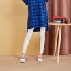 Semir Leggings Women 2017 Fall new women&39s pure color Slim thin trousers Korean elastic feet pants 12316210001 blue tones XL