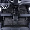 Huashi Nissan Qijun mats 14 models before Qi Jun all surrounded by leather mats four seasons universal car mats modified Qi Jun special five-seat standard models - charm black