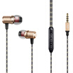 Patriot aigo A665 Stereo Earphone Headset With Wheat Wire Control Metal Bionic Cicadas
