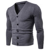 AOWOFS Explosive Pure Knitwear Slim Long Sleeve V-neck Knit Cardigan YM011