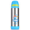 HELES HAERS 350Ml stainless steel vacuum insulation wiping children&39s straw cup HX-350 color random