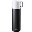 RELEA mug 500ML male&female students creative portable stainless steel large capacity insulation cup freedom magic night black