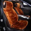 Antarctic people nanjiren wool cushion winter car seat mat pad car mat lambskin short hair shearing single seat cushion cushion winter car front row single seat brown