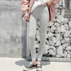 City plus CITYPLUS 2017 autumn&winter new women&39s clothing wild letter sticks ring ring outside the waist wear elastic leggings CWKX179457 light gray