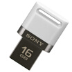 SONY 16GB U disk USB 31 micro computer phone dual interface OTG white reading speed 130MB s mobile phone U disk metal U disk multi-purpose car USB