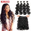 Malaysian Virgin Hair Body Wave 4 Bundles Malaysian Body Wave Malaysian Hair Weave Bundles 7a Grade Human Hair Extensions