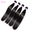 Malaysian Straight Virgin Hair 4pcs lot wonder Malaysian Straight Hair Weave Natural Black 100gpc cheap Human Hair Extension