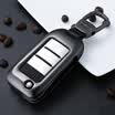 Di Galen 17 Roewe i6 special metal key shell Roewe RX5 car key bag cover leather key ring platinum gray