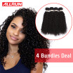 Curly Weave Human Hair 4 Bundles Kinky Curly Virgin Hair Malaysian Curly Hair 100g Malaysian Virgin Hair