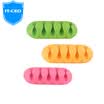 IT-CEO Winder Data Cable Wrapping Machine Computer Desktop Cable Processor Wire Clamp Headphone Line Clamp Holder 3-Packed Tri-Color X2FX-3