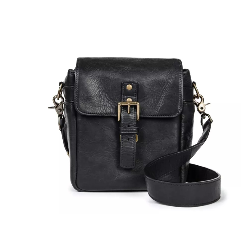 ONA 064LBL The Leather Bond Street retro leather Fuji Sony Leica micro single-package paraxial camera shoulder photography handmade Bond Street black