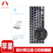 Snowkids Apple Macbook1213 Pro no touch bar Functional Keyboard Membrane to Thin Clear TPU Protective Film Backlight
