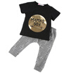 Baby Boys Newborn 100 Cotton Outfits Set Jumper Shirt TopsPants 2pcs Clothes