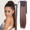 22" Silky Straight 15 Colors Synthetic Hair Ribbon Drawstring Ponytail Pieces Extension