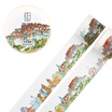 kinbor handbook&paper tape 40mm 10m wide version of the construction book bill sticker world glimpse DTB64080 kinbor handbook&paper tape 40mm 10m wide version of the construction book bill sticker world glimpse DTB64080