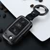 Dijialun aluminum alloy public key package special new sagitar Laiyi Jetta Bora polo Wei collar car key shell protective cover mens female moonlight silver