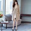 Fort Sheng 2017 new women in the fall long long-sleeved fashion temperament Korean simple street sweet pure color coat yzLMYSMS-6 meters color M