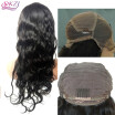 QDKZJ Natural Wave Brazilian Hair wig Glueless Full Lace front Human Hair Wigs With Bangs