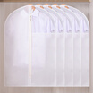 Herb garden Oxford cloth dust cover storage bag water laundry sorting bag hanging bag medium 5 pure white