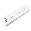 Lengon usb socket smart plug-in plug-in board 4 with 3USB interface 31A new national standard sub-control independent switch plug-in wiring board security door 18 m XD-E05U
