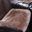 Antarctic nanjiren wool cushion in the long hair cushion winter car seat cushion pad car mat lamb skin car dual-use small square pad 45 × 45cm light coffee color