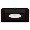 Fun car multi-function CD disc paper clip hanging door visor wipes tissue box set ya black red line