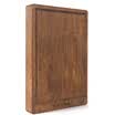 Suncha chicken wings chopping board 28cm thick solid wood chopping board square blade with drinking sink double-sided available ZB4599 45 30 28cm