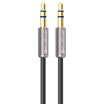 Kaiboer KBE-SM-13021 35mm stereo audio cable AUX cable straight head - straight head black round 3 meters car audio cable