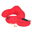 Gigi GiGi car U-pillow pillow pillow pillow pillow pillow pillow pillow NE-003 elastic latex cotton leisure neck pillow silver