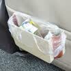 Di Galen car trash can creative fashion folding car trash box multi-purpose storage garbage dual-use rice coffee color