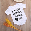 Cotton Newborn Baby Boys Girls Infant Romper Jumpsuit Bodysuit Clothes One-piece