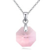 Austrian Crystal Pendant Necklace For Women High Quality Famous Brand Jewelry Rhinestone Short Chain Necklace 21622