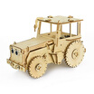 DFROBOT obstacle avoidance classic car wooden assembled interactive model children&39s intelligent toys can be assembled train robot model