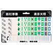 enjoy free TCP02 brushed temporary stop sign car notice phone number card replaceable phone number ice sea blue