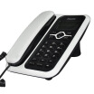 Philips PHILIPS CORD020 cordless phone free battery caller ID home cable machine business office phone white