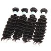 Brazilian Human Hair Extentions Double Wefts Malaysian Human Hair Deep Wave 4 Pc Cheap Natural Wavy Deep Wave Hair Weave