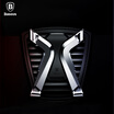 Baseus Car Phone Holder For iPhone 6 7 8 Samsung S8 Smartphone Adjustable Air Vent Car Mount Holder Mobile Phone Holder Stand