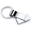 banq F90 128GB USB30 high-speed all-metal large ring flash disk waterproof shock distinguished version of the snow silver