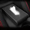 Huazhe car tissue box car tissue box car car tray creative seat car tissue box car tissue box common black white line