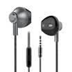 Stereo S9 In-Ear Cellphone Headset Subwoofer Stereo K Sing it Music Earphone Apple Android Universal Earbud Space Gray