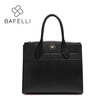 BAFELLI women leather handbag split leather box business bolsos mujer apricot womens handbag famous brands women bag