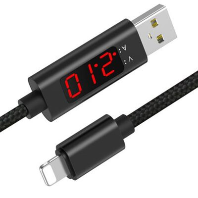Micro USB Type C Cable 12M39ft Voltage&Current Display Nylon Braided Durable 8 PIN Charging Sync Data Cable for iPhone
Micro USB Type C Cable 12M39ft Voltage&Current Display Nylon Braided Durable 8 PIN Charging Sync Data Cable for iPhone